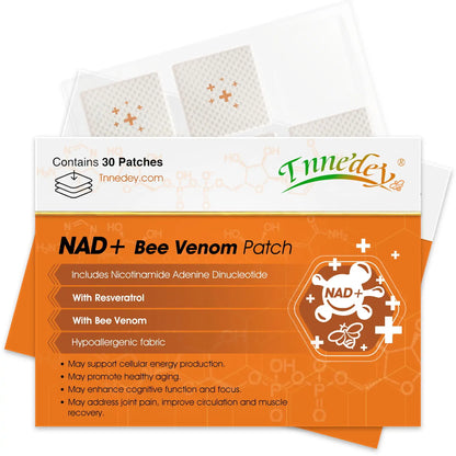 【Official Authorized Store】Tnnedey® 💎NAD+ Bee Venom Patch – Ultimate Skin Rejuvenation & Energy Boost（Last Day Discount：75%）